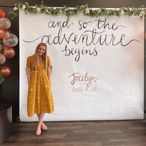 Yellow Midi Dress